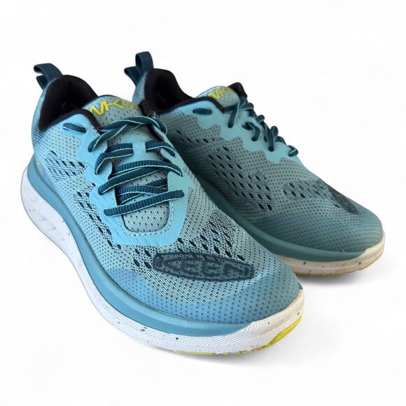 Keen WK400 Women’s Running Shoes Blue Mesh Comfort Sneakers Size 8 - Picture 3 of 11